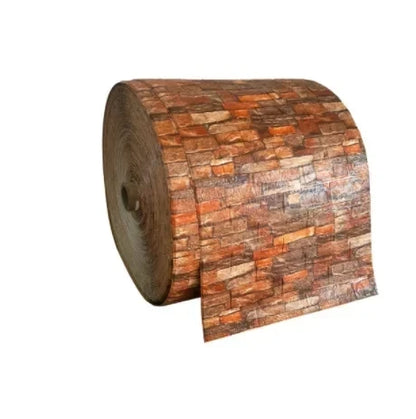 70cmx1/5/10m 3D Wallpaper Decoration Self-adhesive Antique Foam Brick Wallpaper